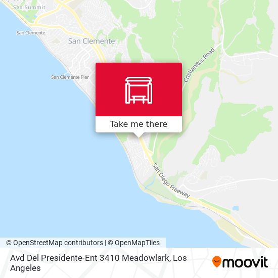 Avd Del Presidente-Ent 3410 Meadowlark map