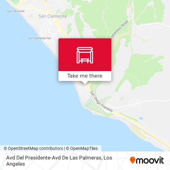 Mapa de Avd Del Presidente-Avd De Las Palmeras