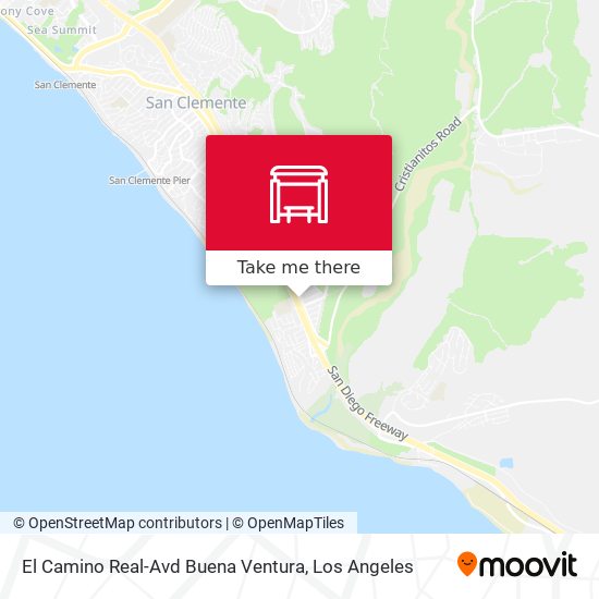 El Camino Real-Avd Buena Ventura map