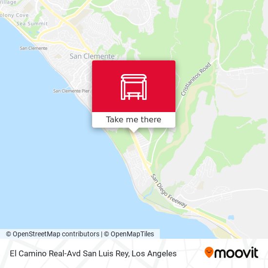 El Camino Real-Avd San Luis Rey map