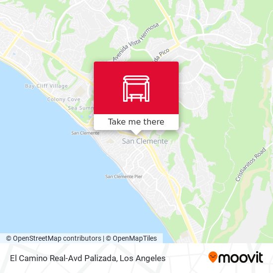 El Camino Real-Avd Palizada map