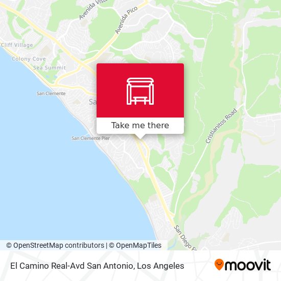 Mapa de El Camino Real-Avd San Antonio
