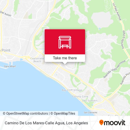 Mapa de Camino De Los Mares-Calle Agua
