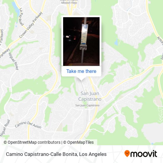 Camino Capistrano-Calle Bonita map