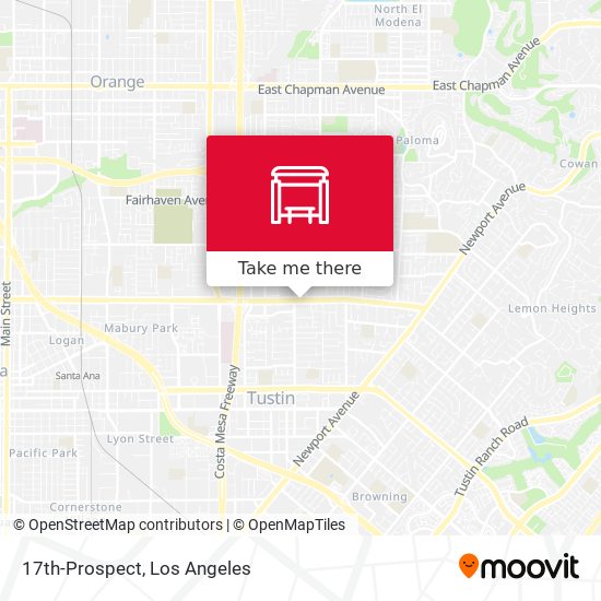 Mapa de 17th-Prospect