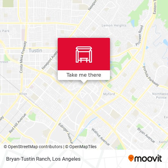 Mapa de Bryan-Tustin Ranch