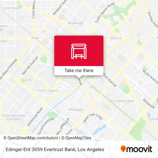 Edinger-Ent 3059 Evertrust Bank map
