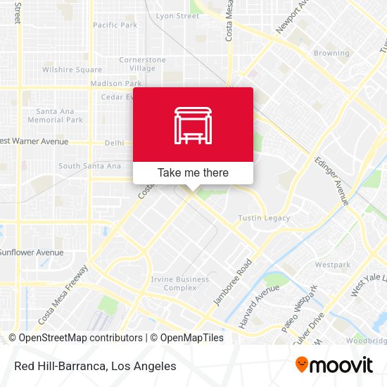 Red Hill-Barranca map