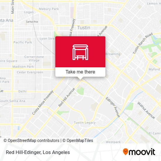 Mapa de Red Hill-Edinger