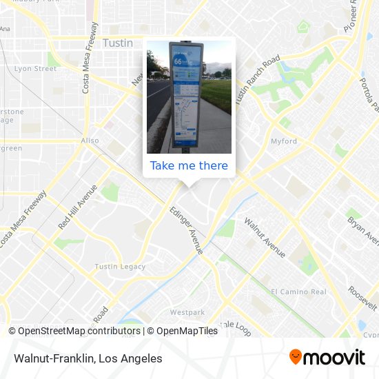Mapa de Walnut-Franklin