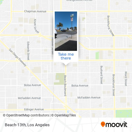 Mapa de Beach-13th