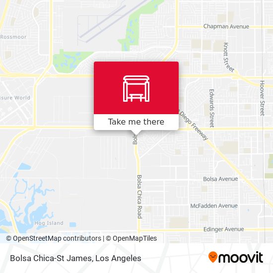 Mapa de Bolsa Chica-St James