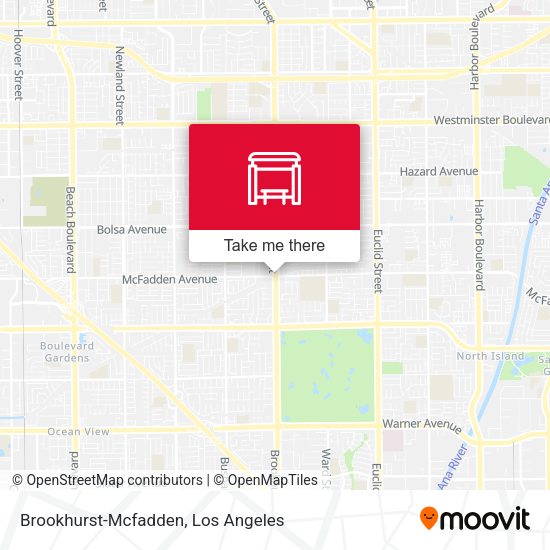 Mapa de Brookhurst-Mcfadden