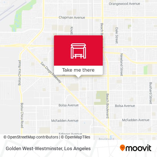 Golden West-Westminster map
