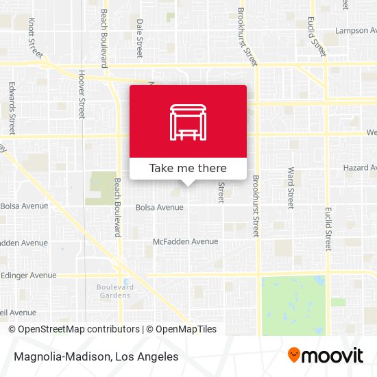 Mapa de Magnolia-Madison
