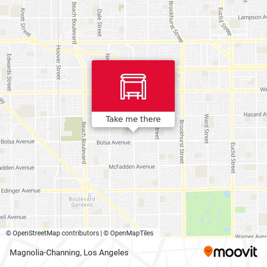 Mapa de Magnolia-Channing