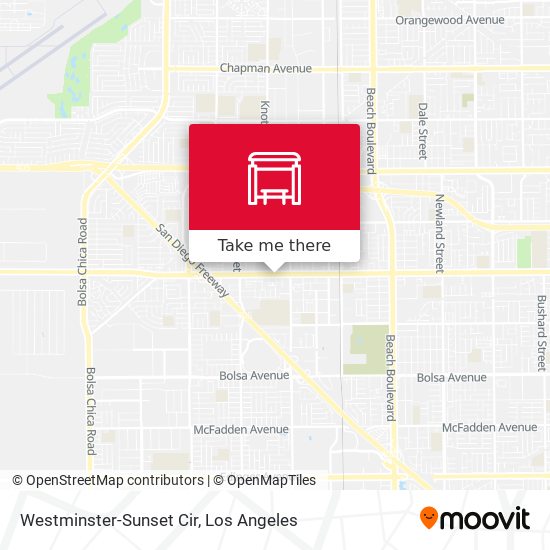 Westminster-Sunset Cir map