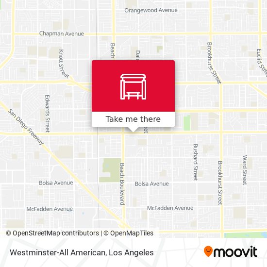 Mapa de Westminster-All American
