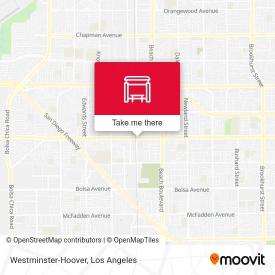 Westminster-Hoover map