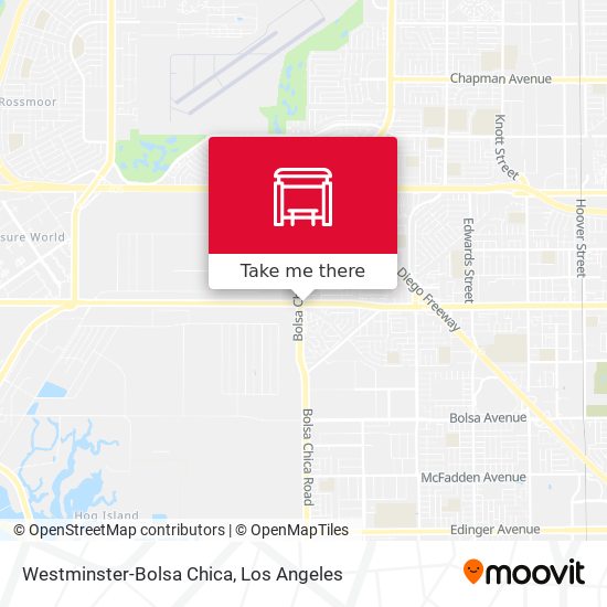 Westminster-Bolsa Chica map