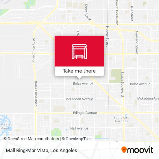 Mapa de Mall Ring-Mar Vista