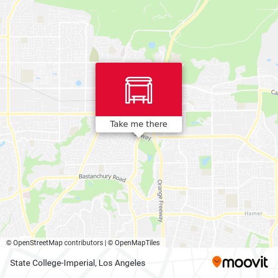 State College-Imperial map