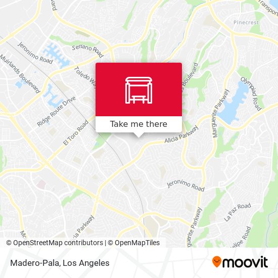 Mapa de Madero-Pala