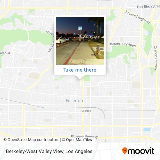 Mapa de Berkeley-West Valley View
