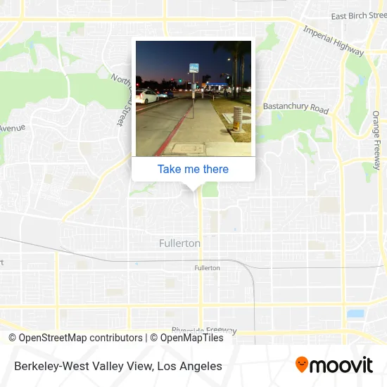 Berkeley-West Valley View map