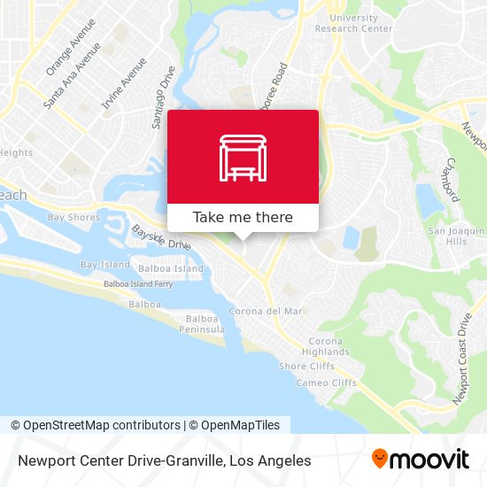 Mapa de Newport Center Drive-Granville
