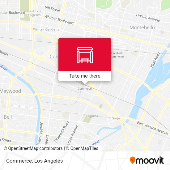 Commerce map