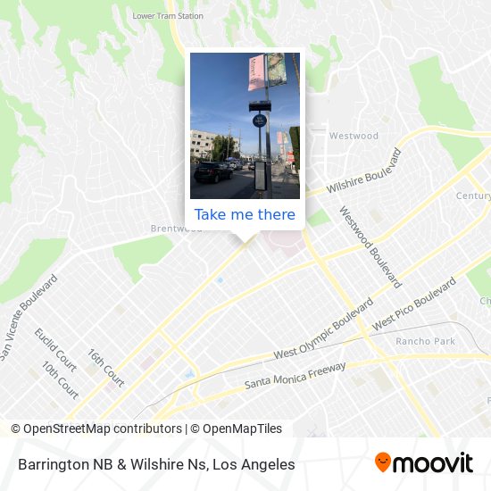 Mapa de Barrington NB & Wilshire Ns