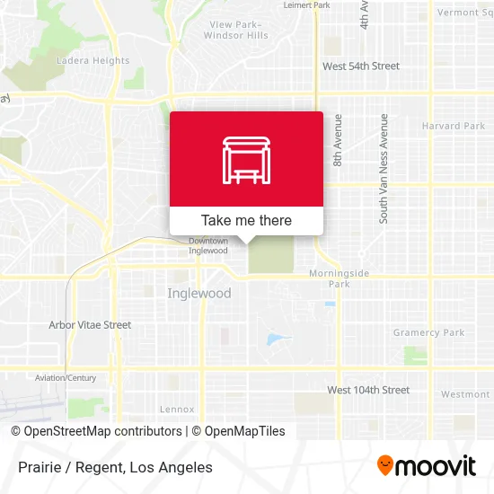 Prairie / Regent map