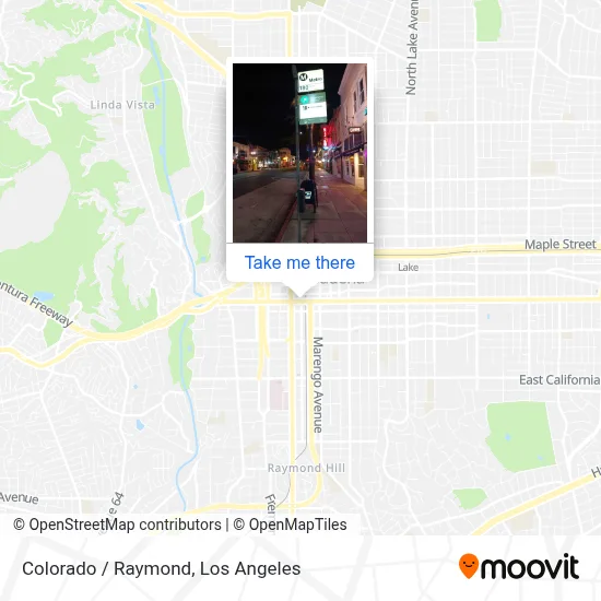 Colorado / Raymond map