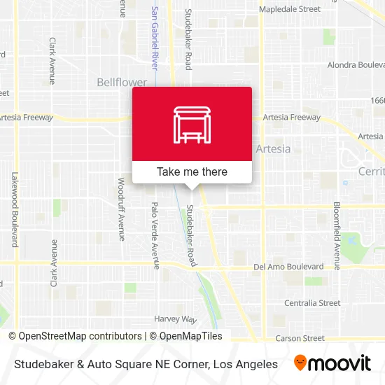Studebaker & Auto Square NE Corner map