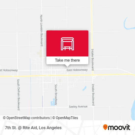 7th St. @ Rite Aid map