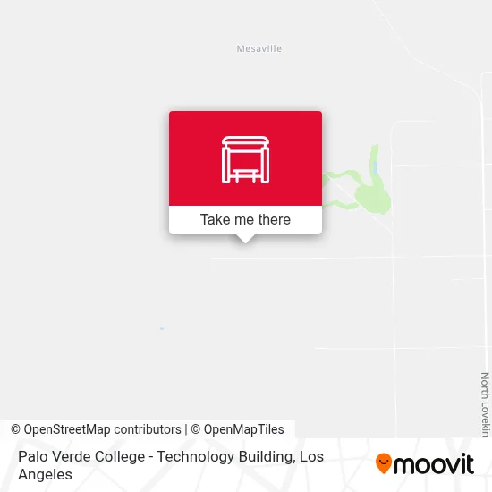 Palo Verde College - Technology Building map