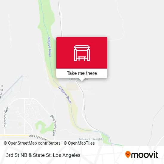 3rd St NB & State St map