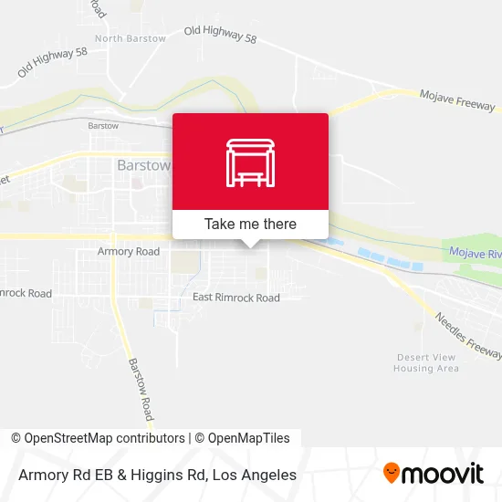 Armory Rd EB & Higgins Rd map
