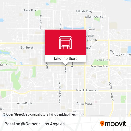 Baseline @ Ramona map