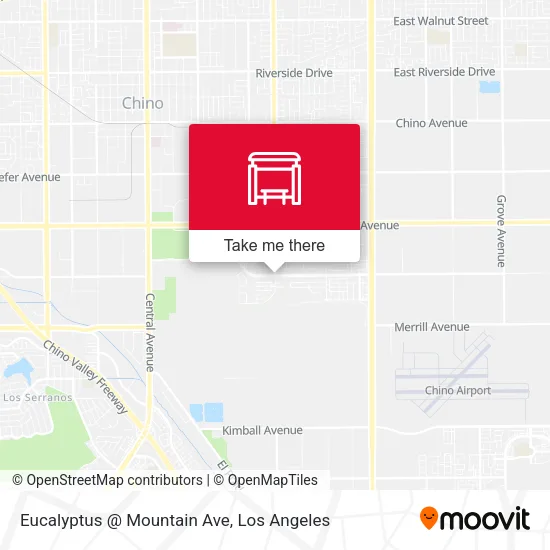 Eucalyptus @ Mountain Ave map