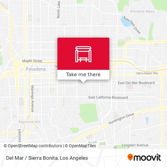 Del Mar / Sierra Bonita map