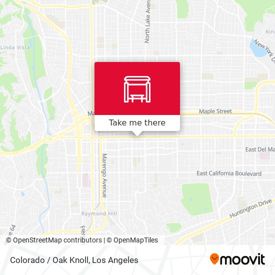 Colorado / Oak Knoll map