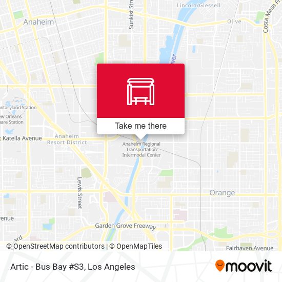 Artic - Bus Bay #S3 map