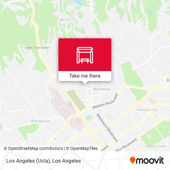Los Angeles (Ucla) map