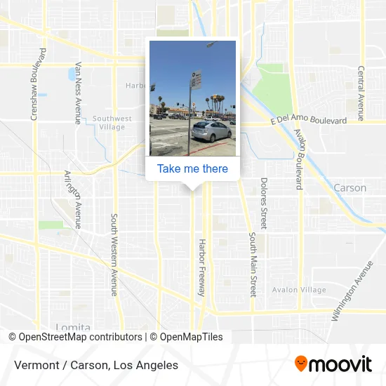 Vermont / Carson map