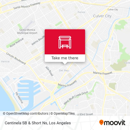 Centinela SB & Short Ns map