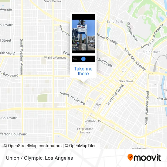 Union / Olympic map