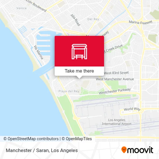 Manchester / Saran map