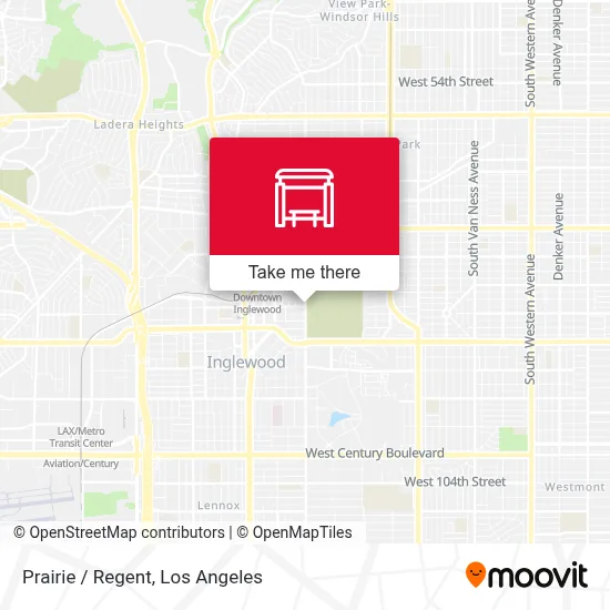 Prairie / Regent map